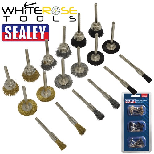Sealey set spazzole utensili - set,