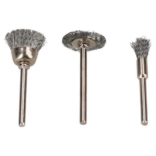 Set 3pz mini spazzola rotante - set,