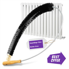 Spazzola per radiatore nera