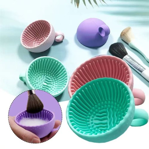 1pz spazzola trucco pulitore - trucco,