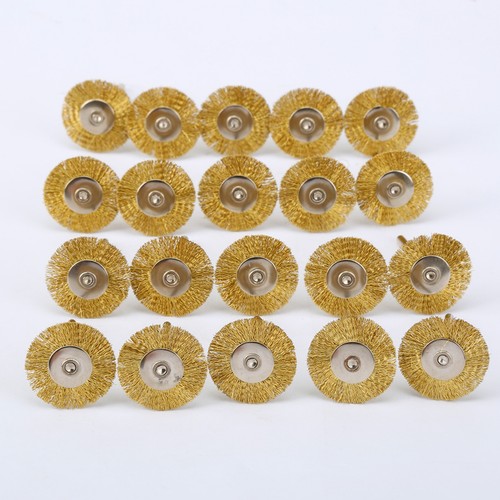 Spazzole filo di ottone - 20, in