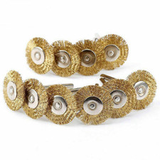 Spazzola filo trapano rotante